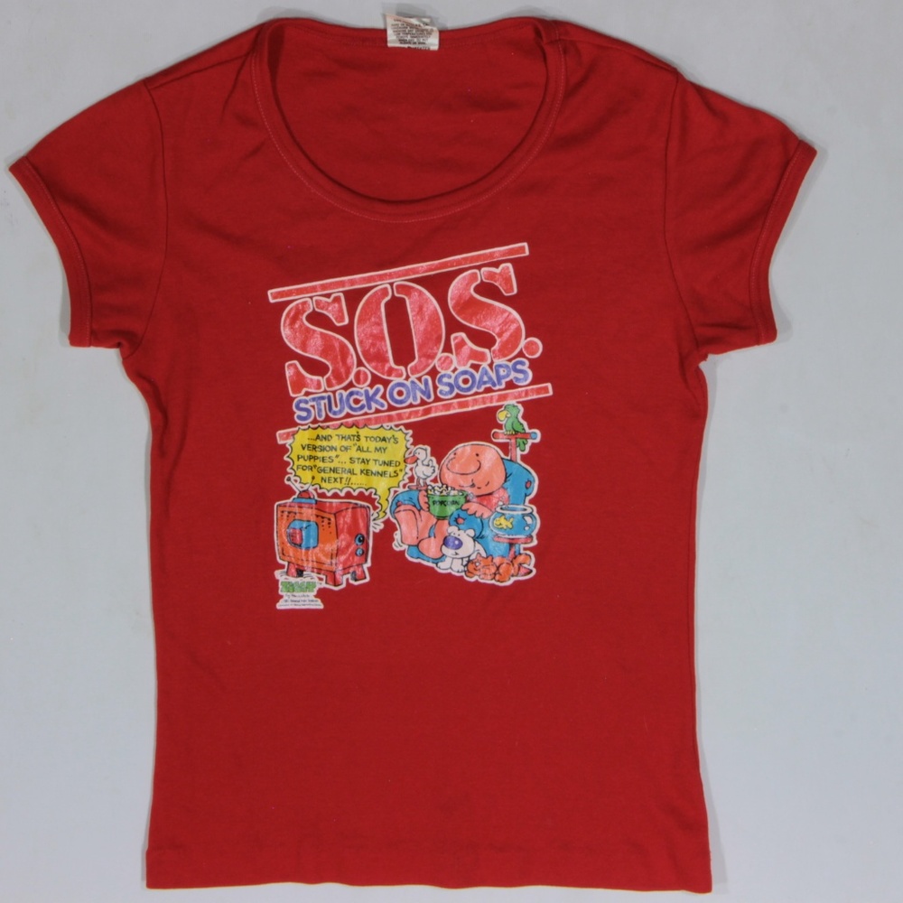 80s Womans Vintage Ziggy TV Soaps Show T Shirt XS
